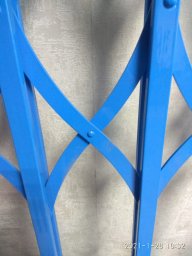 Тип 8. Раздвижная решетка ажурная с верхним роликом 2