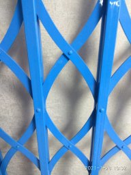 Тип 8. Раздвижная решетка ажурная с верхним роликом 3