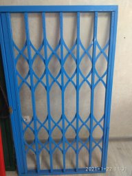 Тип 8. Раздвижная решетка ажурная с верхним роликом 0